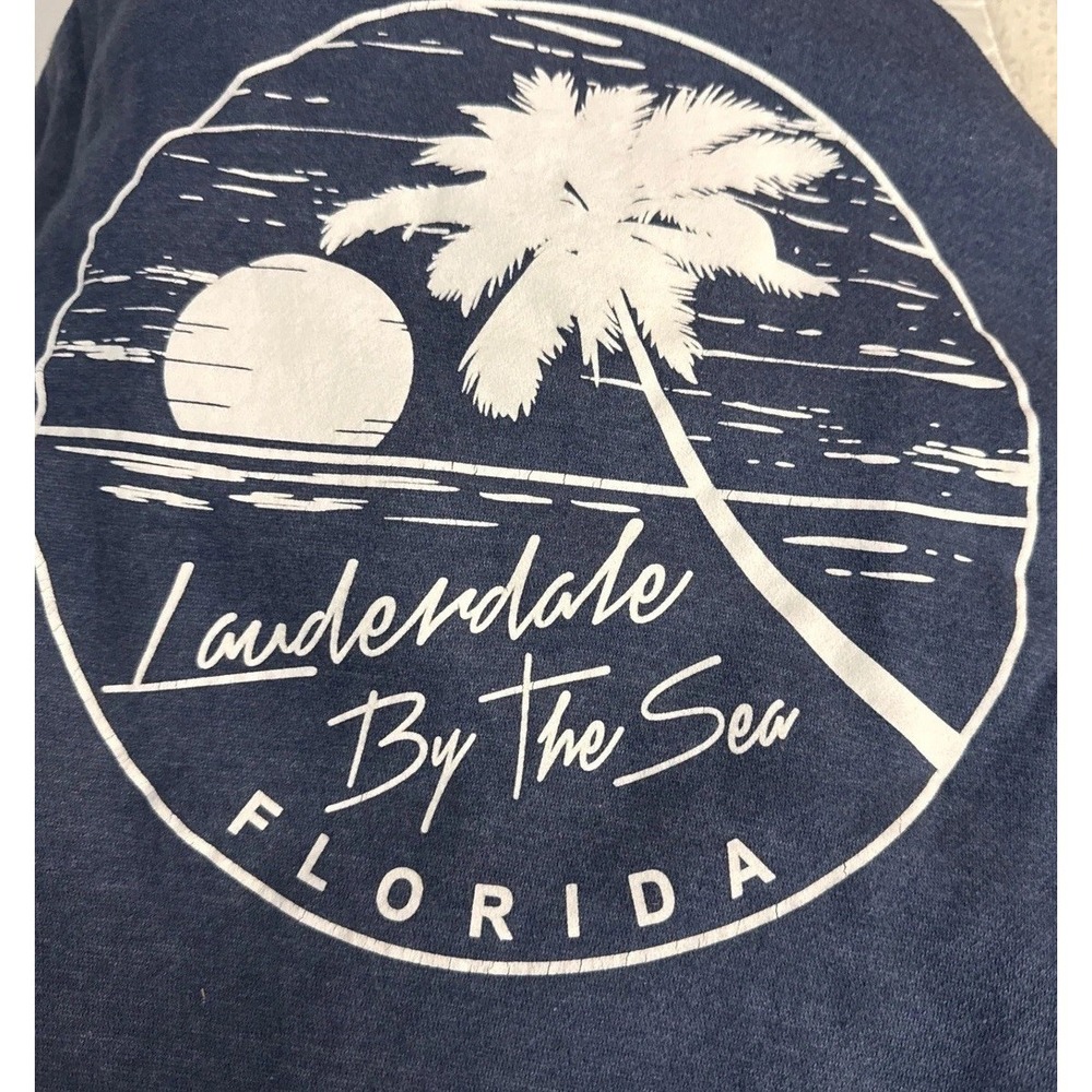 Lauderdale By The Sea Florida Hoodie Men's  XL by Vacation Supply  Cotton Blend